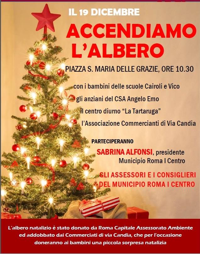 ACCENDIAMO L’ALBERO
