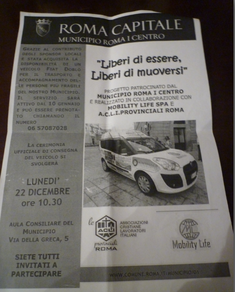 LIBERI DI ESSERE, LIBERI DI MUOVERSI