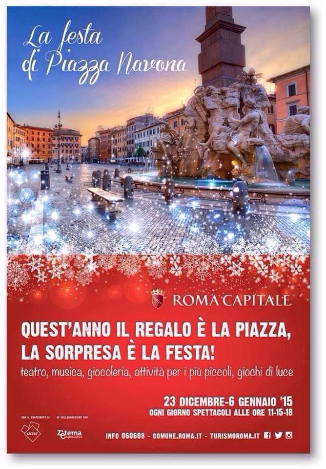 PIAZZA NAVONA, TORNA LA FESTA DELLA BEFANA