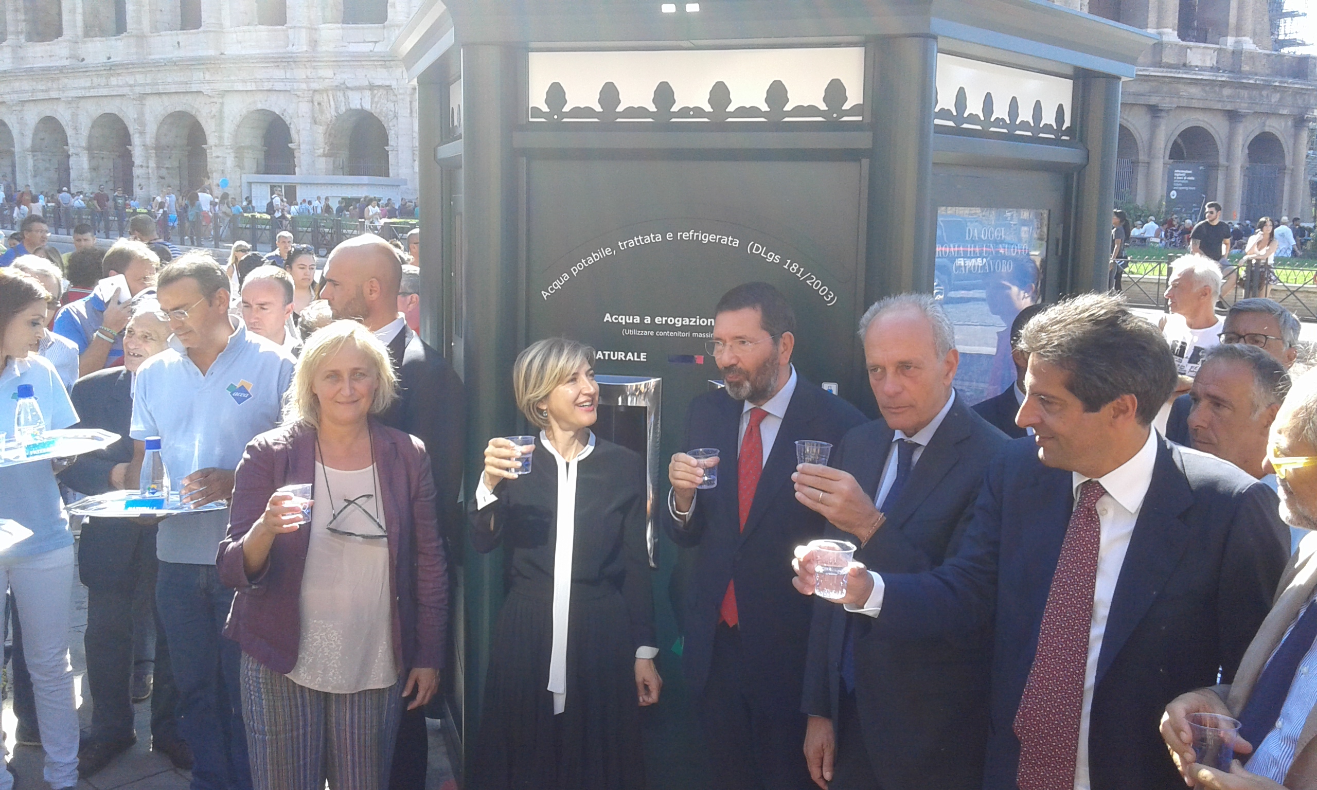 INAUGURAZIONE CASA DELL’ACQUA COLOSSEO