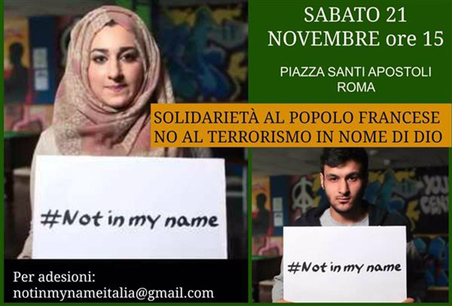 NOT IN MY NAME