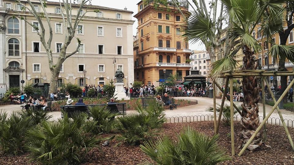 RESTAURATO IL GIARDINO STORICO DI PIAZZA CAIROLI