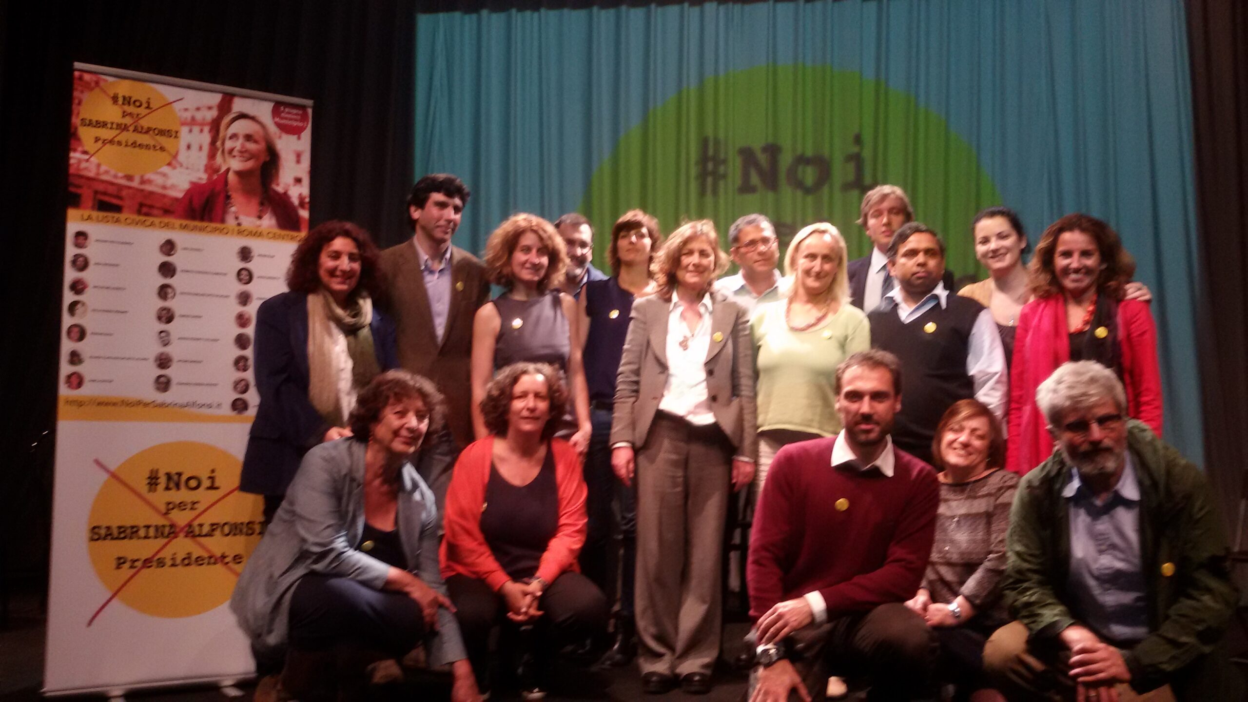 PRESENTAZIONE DEI CANDIDATI DELLA LISTA #NOI PER SABRINA ALFONSI PRESIDENTE