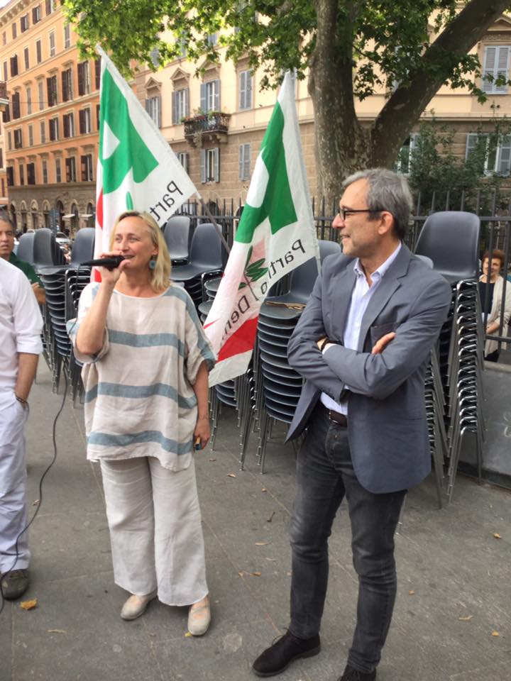 PIAZZA SAN COSIMATO CON ROBERTO GIACHETTI