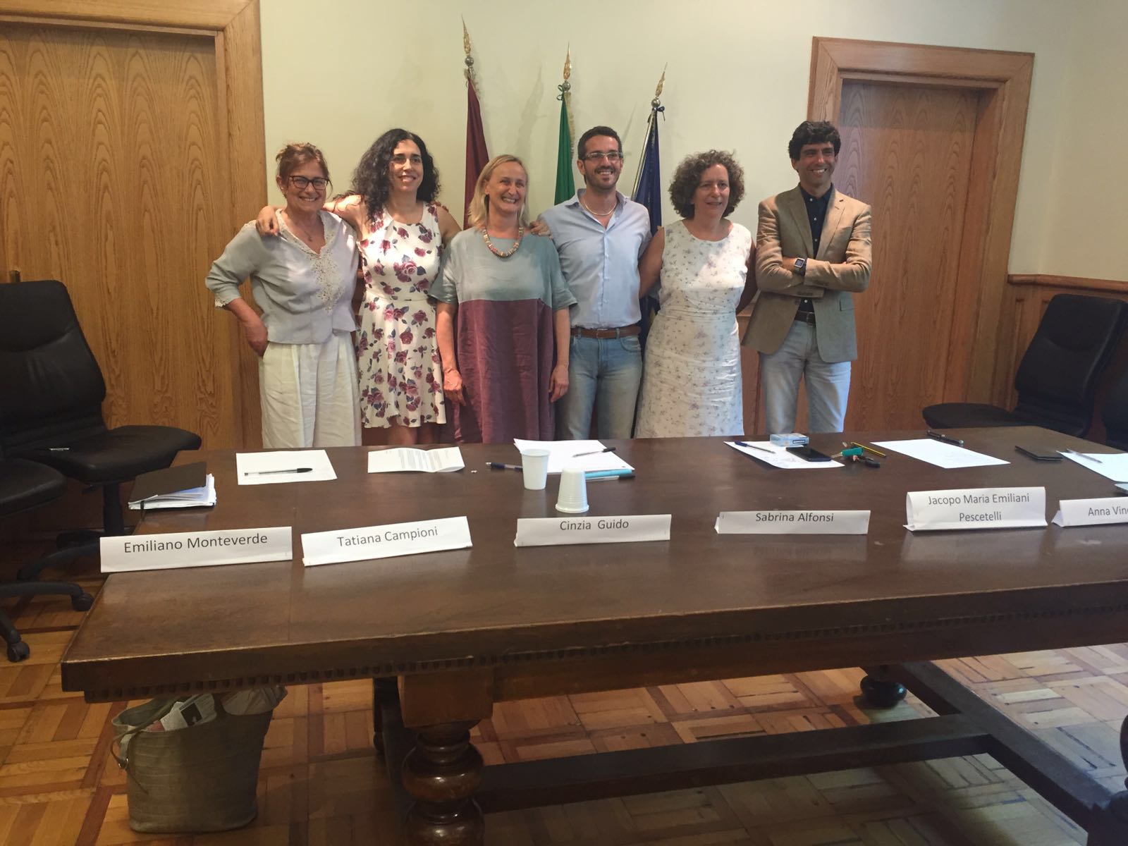 PRESENTATA LA NUOVA GIUNTA DEL MUNICIPIO