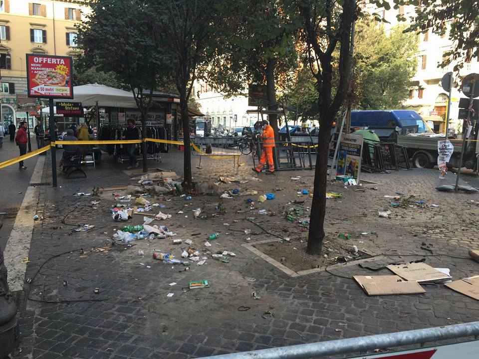 RIMOZIONI PIAZZA COLA DI RIENZO