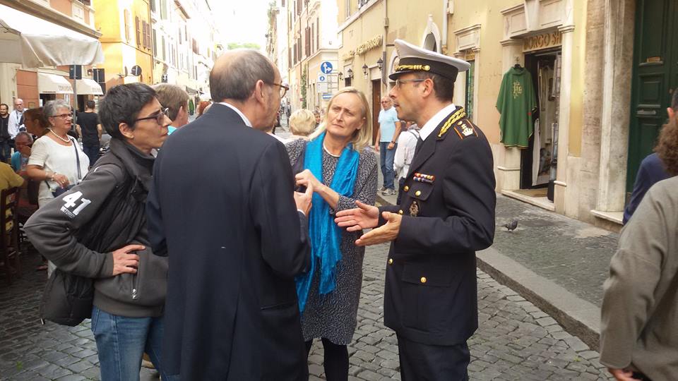 BORGO PIO – OCCUPAZIONE SUOLO PUBBLICO