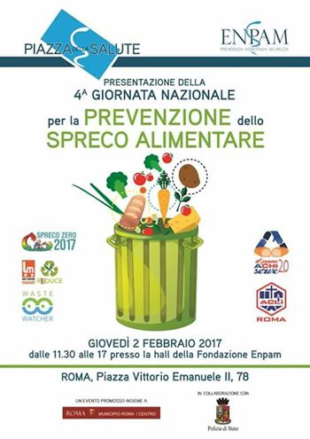 IV GIORNATA PER LA PREVENZIONE DELLO SPRECO ALIMENTARE