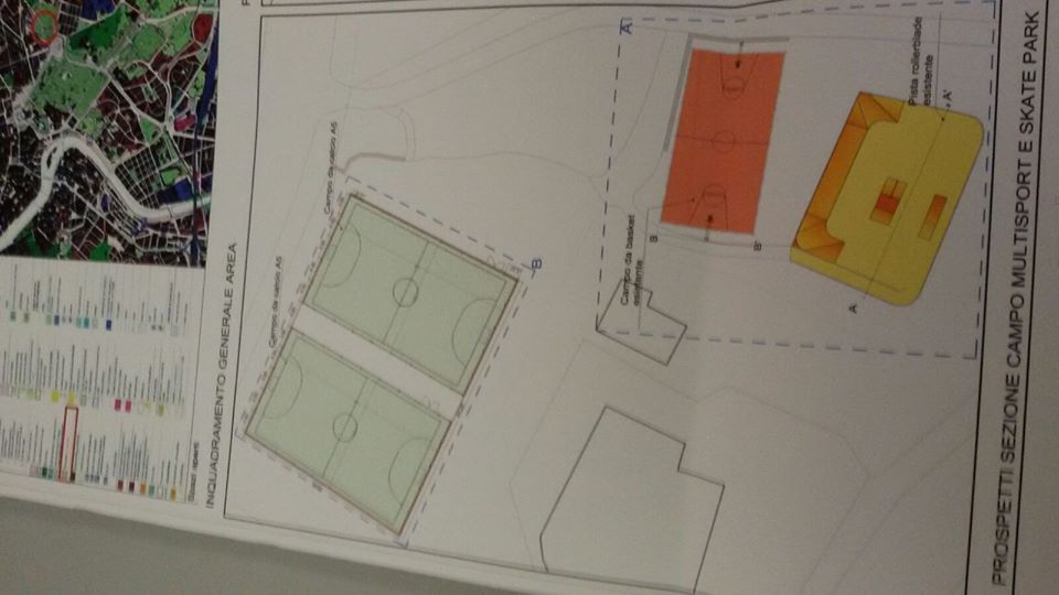 PROGETTO PER LA REALIZZAZIONE DI IMPIANTI LUDICI E SPORTIVI NEL PARCO DI COLLE OPPIO
