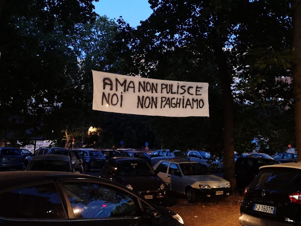 LE BUGIE DELLA RAGGI SUI RIFIUTI DI ROMA