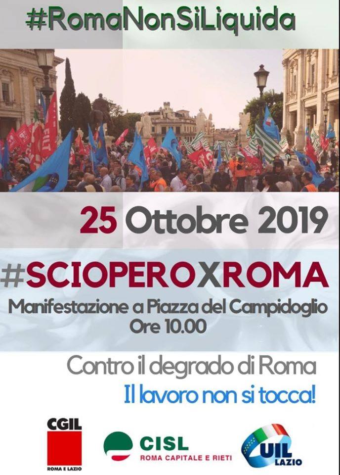 SCIOPERO PER ROMA