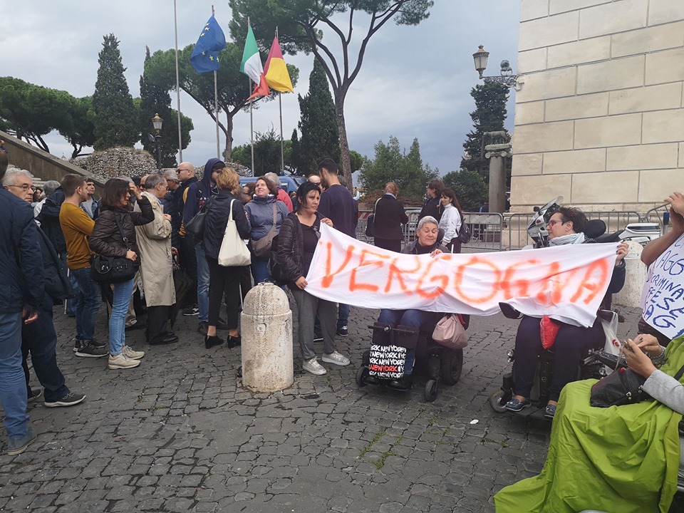 PIENO SOSTEGNO ALLE RAGIONI DEGLI UTENTI DEL TRASPORTO INDIVIDUALE DISABILI.