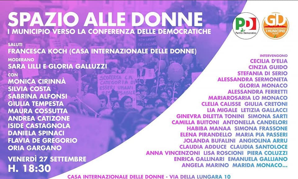 SPAZIO ALLE DONNE