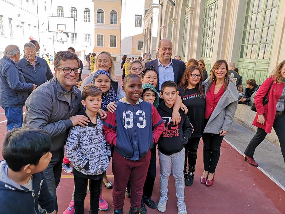 NUOVI CAMPI SPORTIVI POLIVALENTI ALLA SCUOLA DI DONATO