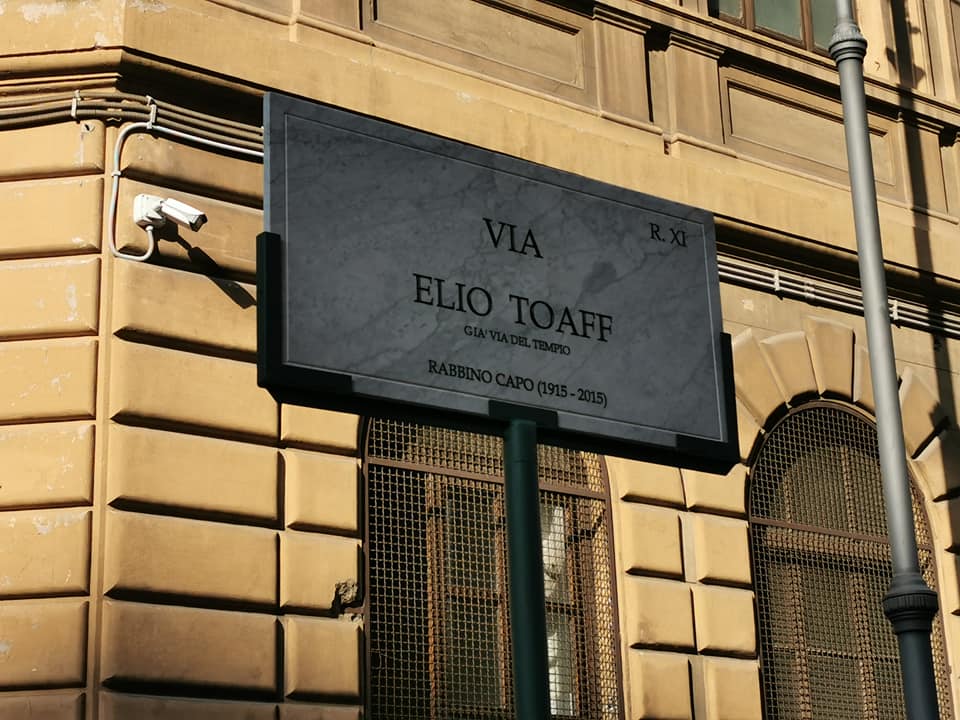 ELIO TOAFF, UOMO DEL DIALOGO