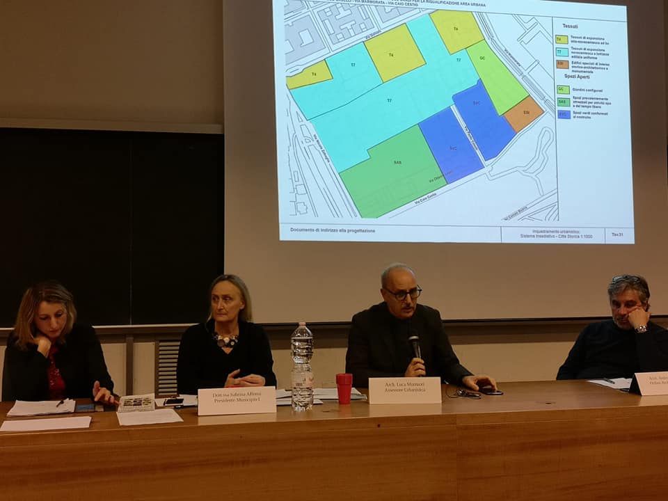 PRESENTAZIONE AI CITTADINI DEL CONCORSO PUBBLICO DI PROGETTAZIONE SU TESTACCIO