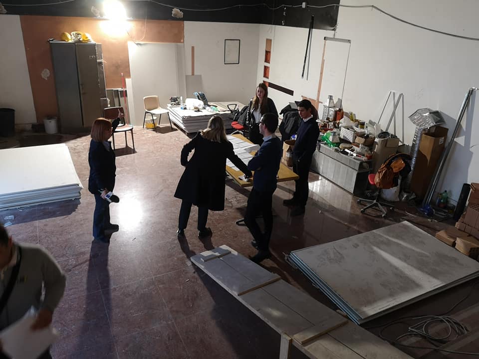 FERVONO I LAVORI ALLA SALA TROISI. UN SOGNO CHE DIVENTA REALTA’