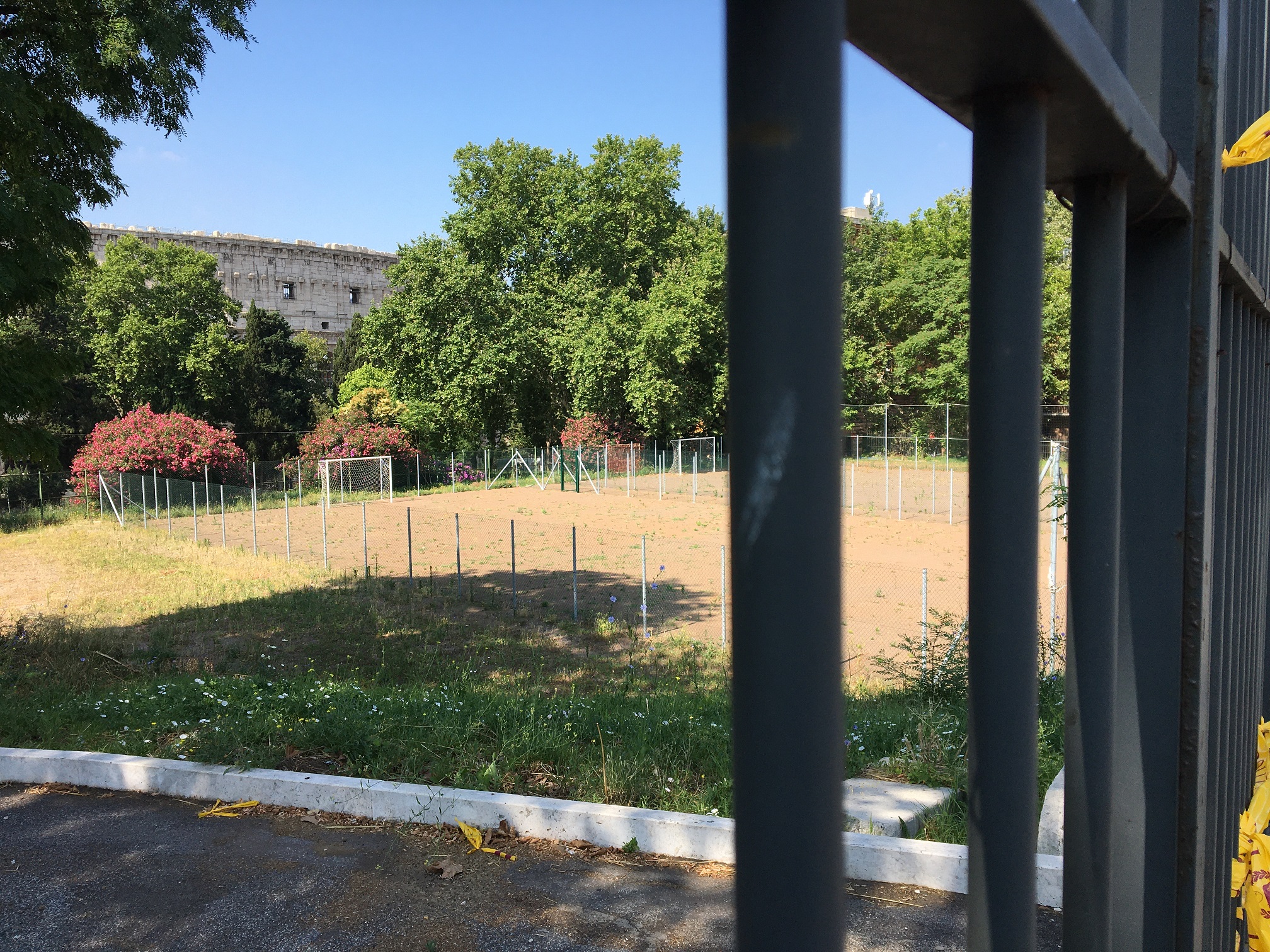 PLAYGROUND DI COLLE OPPIO. NESSUNA DATA PER L’APERTURA