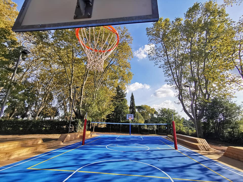 UN NUOVO CAMPO SPORTIVO PER LA SCUOLA GRILLI AL GIANICOLO