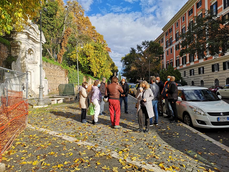 METTERE IN SICUREZZA LA FONTANA DEL PRIGIONE A TRASTEVERE