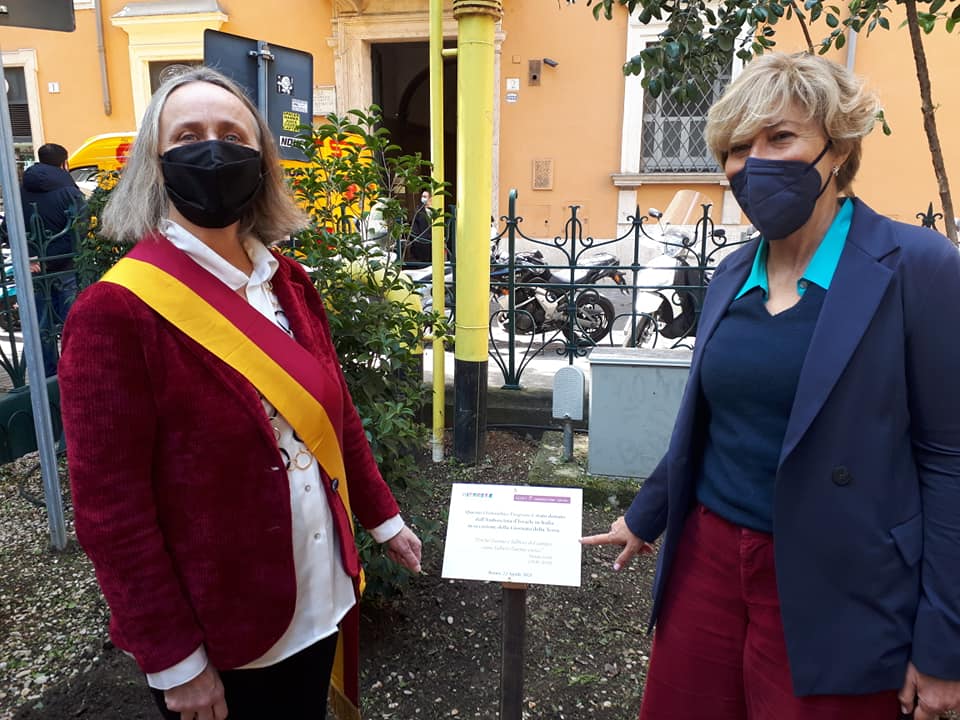 UN ALBERO DONATO DALL’AMBASCIATA D’ISRAELE A PIAZZA CAIROLI