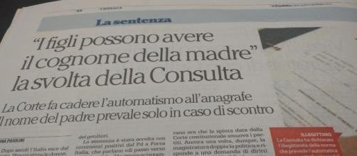 COGNOME DEI FIGLI E DEI CONIUGI. UNA RIFORMA NECESSARIA