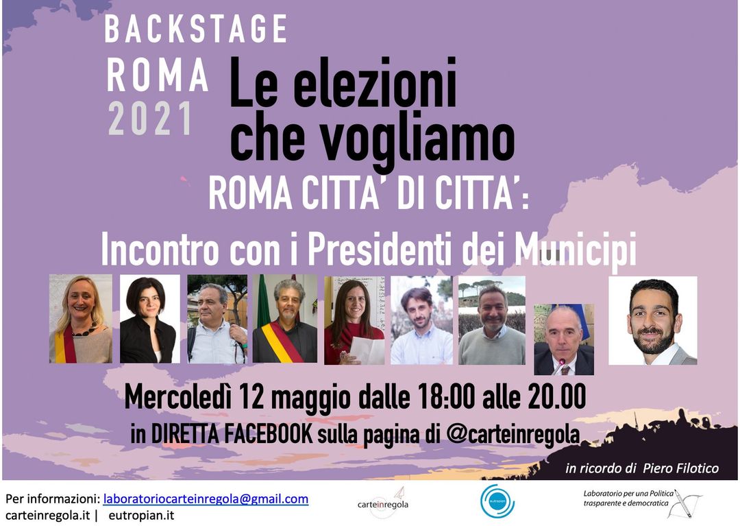 ROMA CITTA’ DI CITTA’
