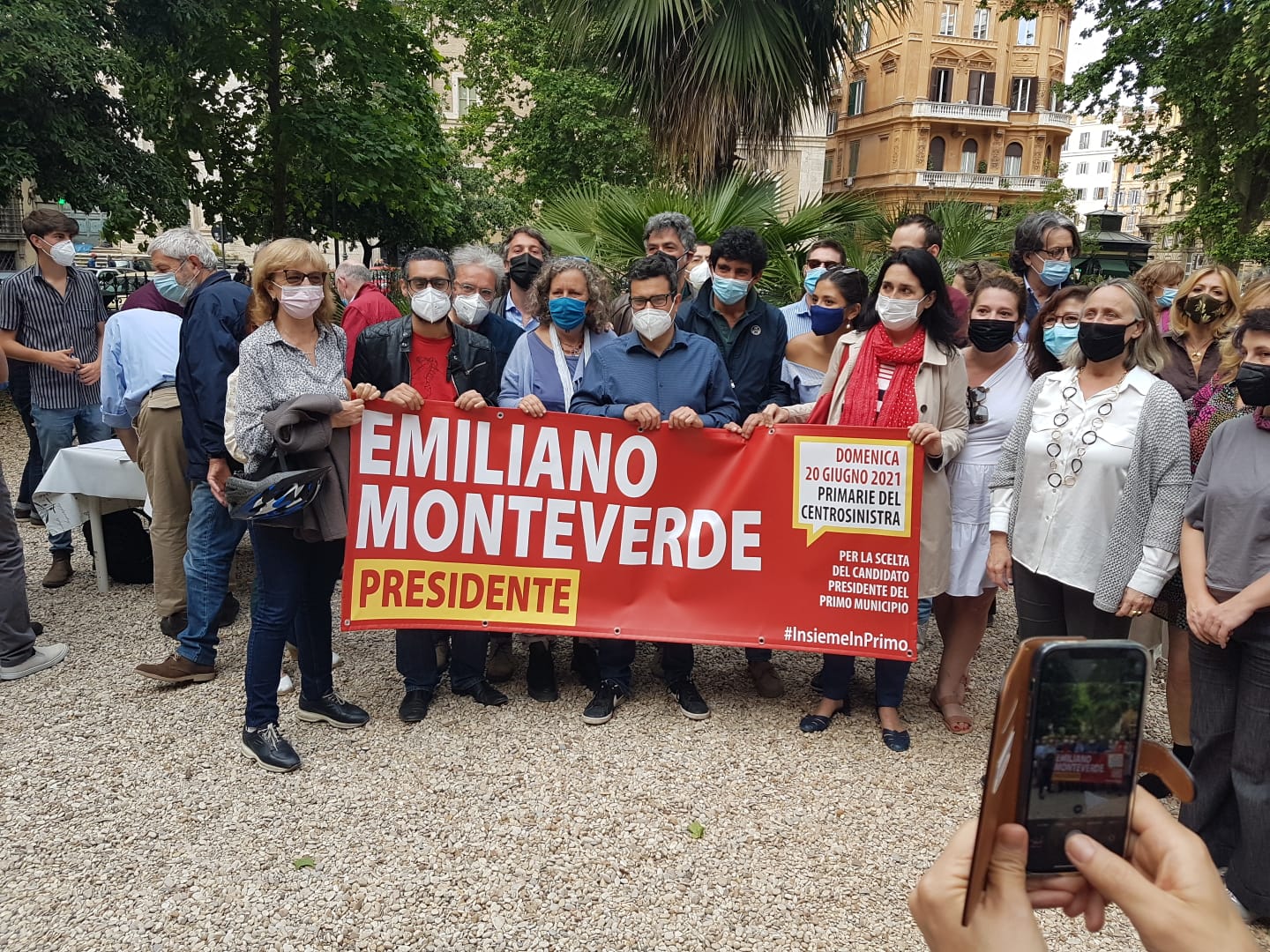 EMILIANO MONTEVERDE CANDIDATO ALLE PRIMARIE PER LA PRESIDENZA DEL MUNICIPIO I