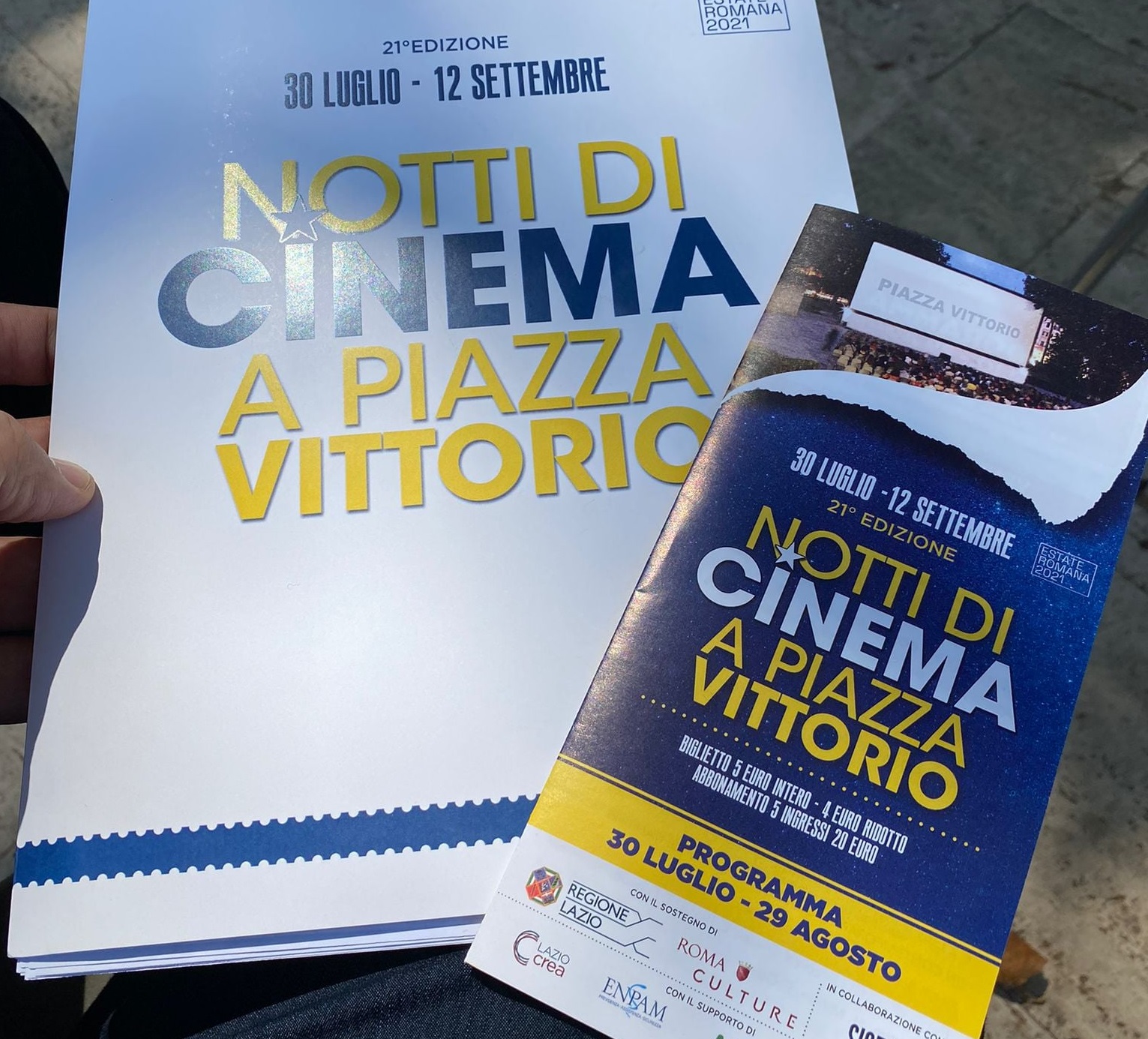 NOTTI DI CINEMA A PIAZZA VITTORIO