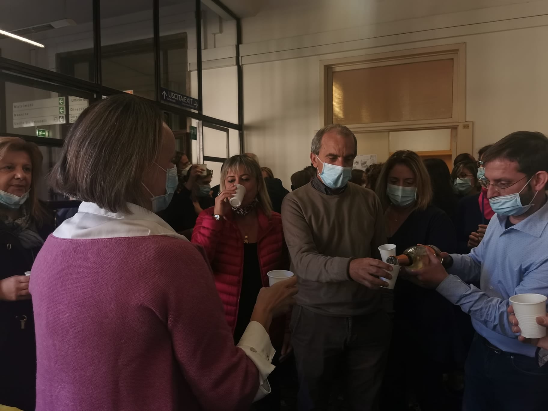 TEMPO DI SALUTI NEL PRIMO MUNICIPIO