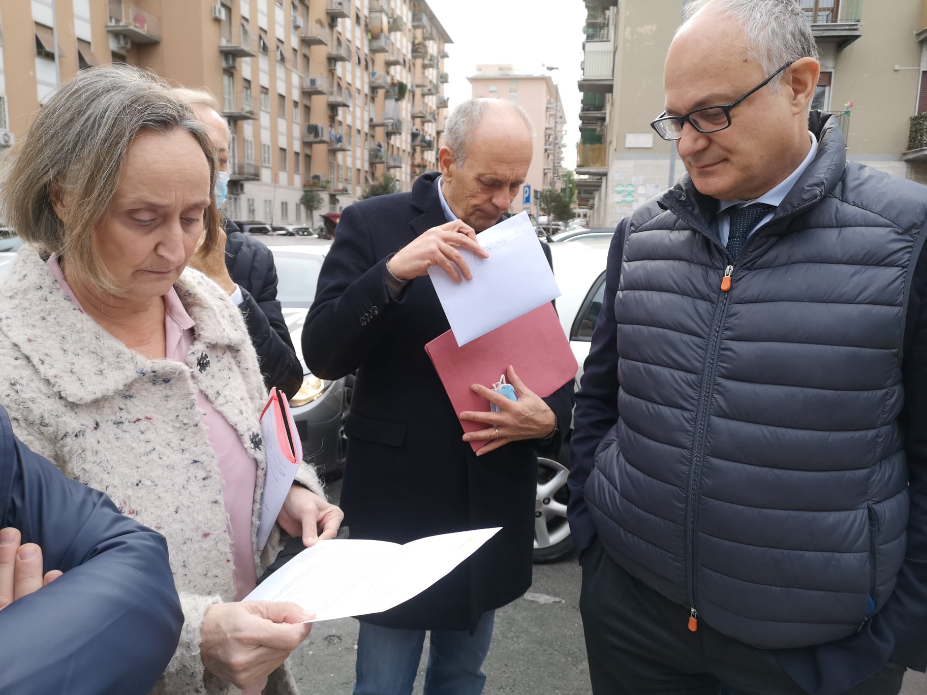 SOPRALLUOGO CON IL SINDACO A DON BOSCO