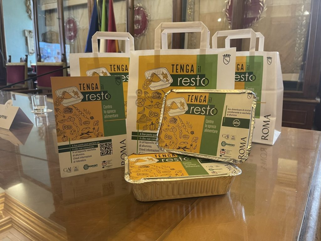 RILANCIO DEL PROGETTO “TENGA IL RESTO” CONTRO LO SPRECO DEL CIBO NEI RISTORANTI