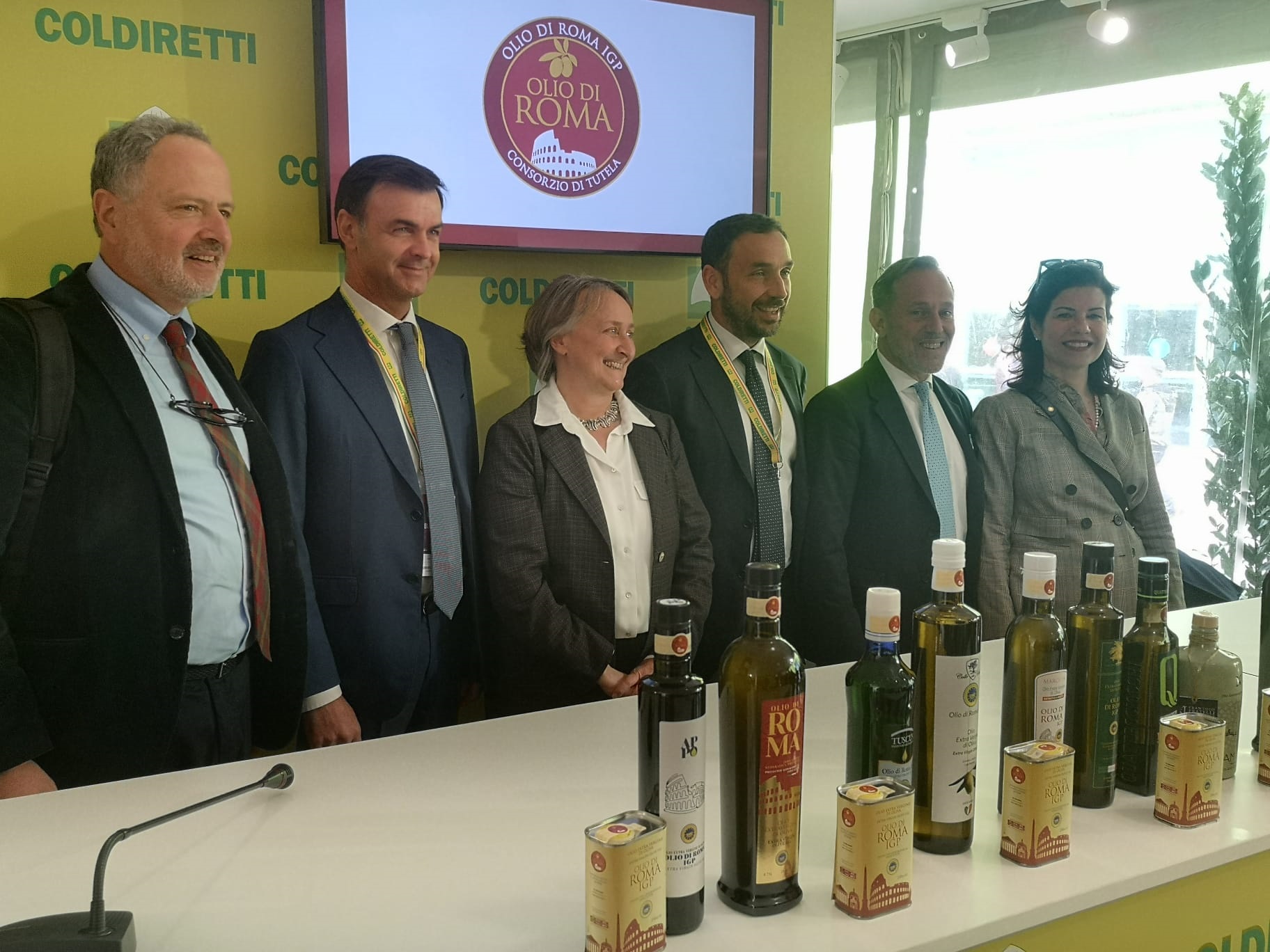 PRESENTATO L’OLIO IGP DI ROMA A VINITALY