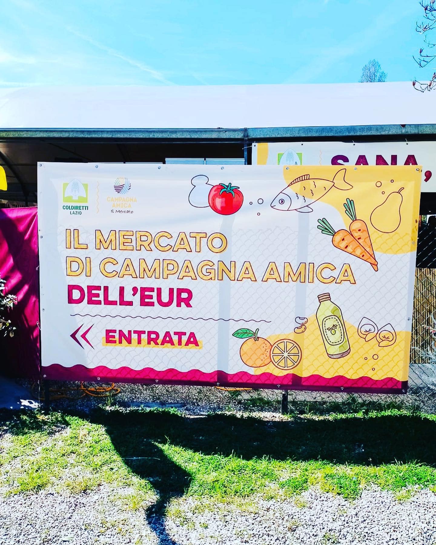INAUGURAZIONE DEL NUOVO MERCATO CAMPAGNA AMICA COLDIRETTI DELL’EUR.