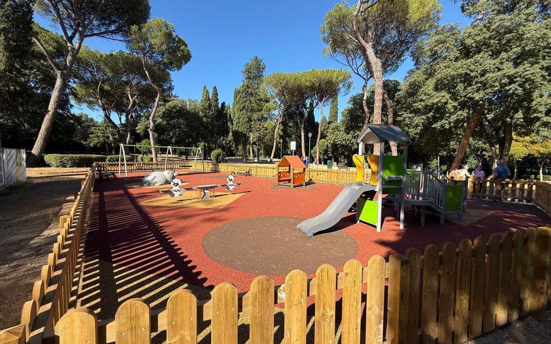 NUOVA AREA LUDICA AL PARCO DEGLI SCIPIONI