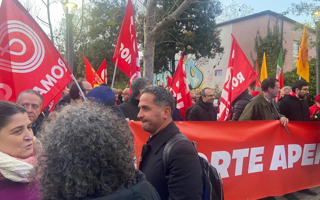 SOLIDARIETA’ ALLA CGIL