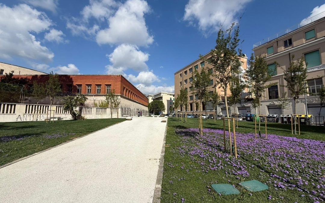 NUOVA AIUOLA A PIAZZA CASCINO