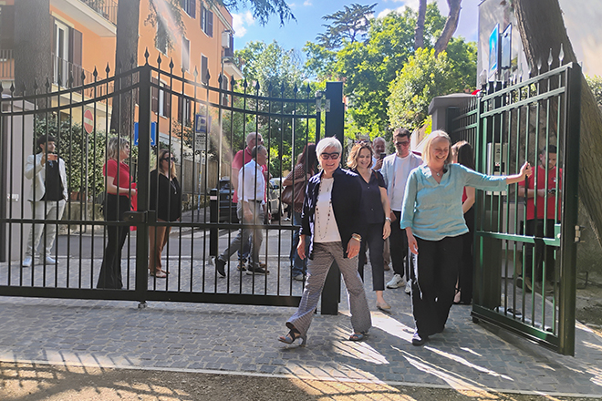 NUOVO ACCESSO A VILLA ADA
